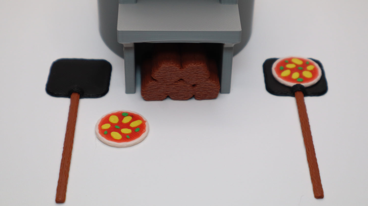 Miniature Pizza Oven Set - Lights up