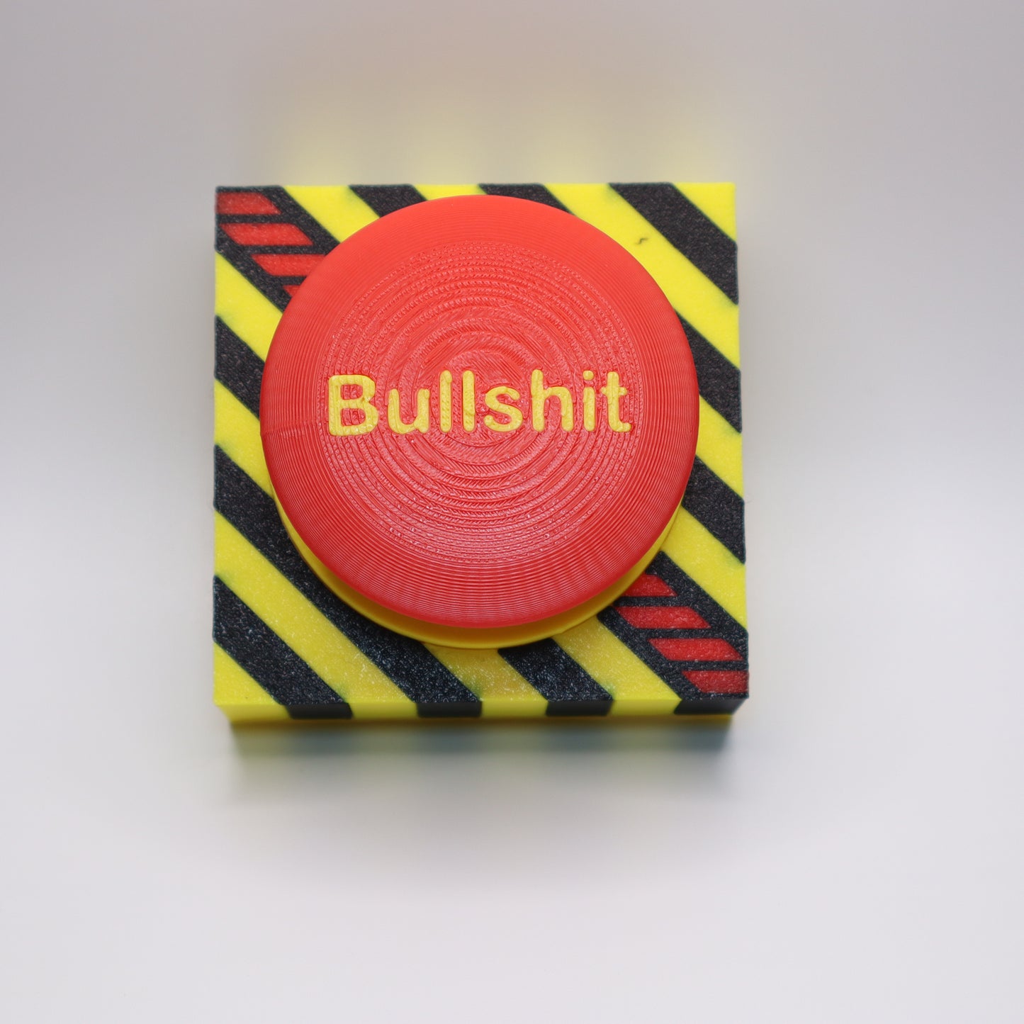 Funny Bullshit Desk Button