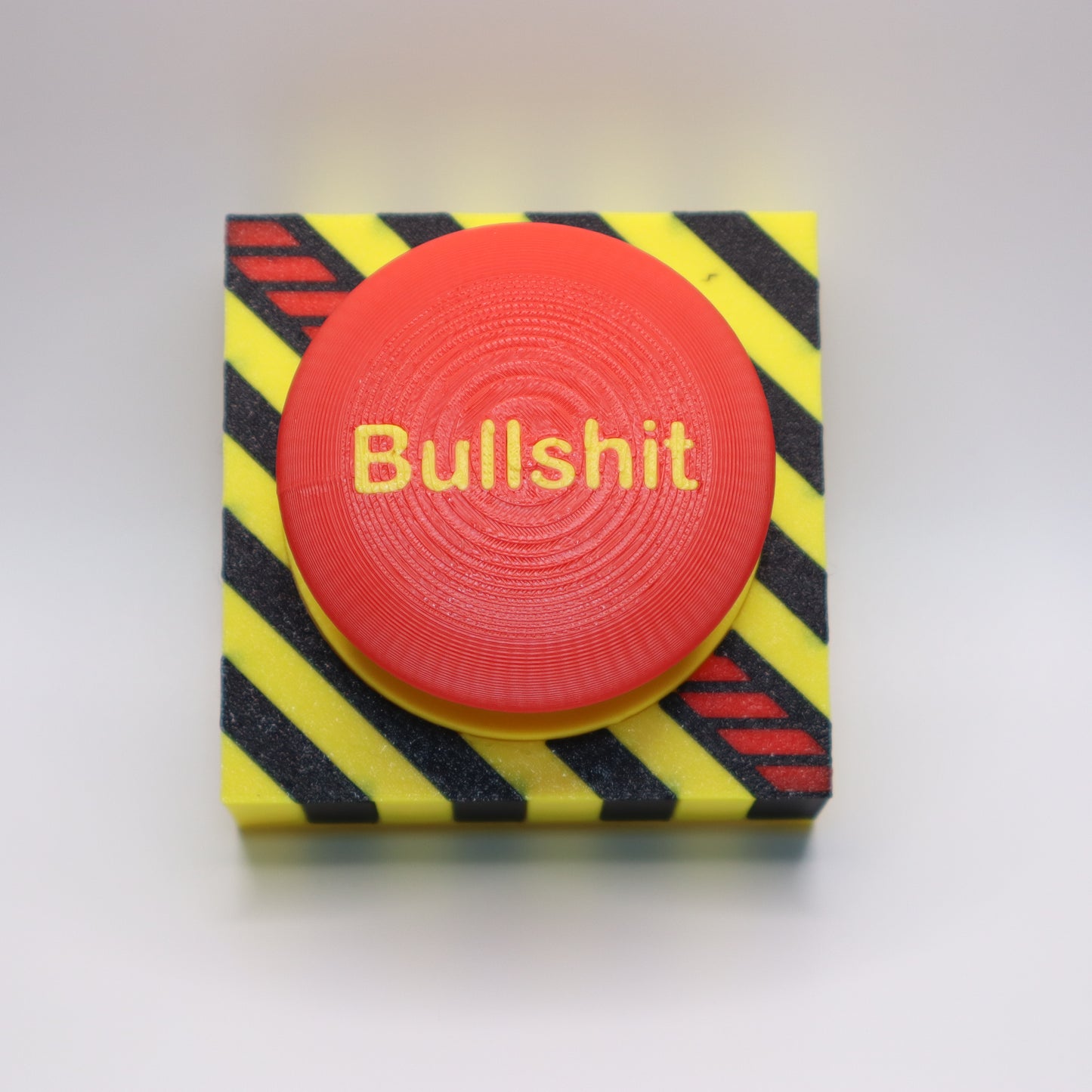 Funny Bullshit Desk Button