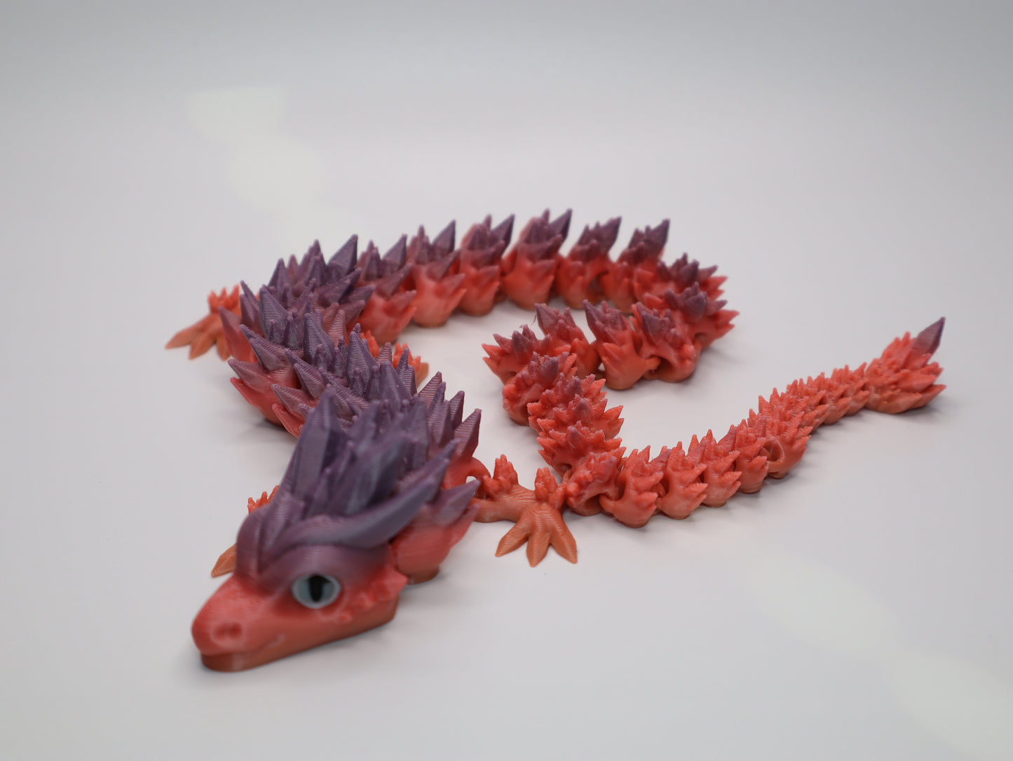 Articulated Dragon + Egg: A Symphony of Scales and Flexibility in 3D Print! 🐉