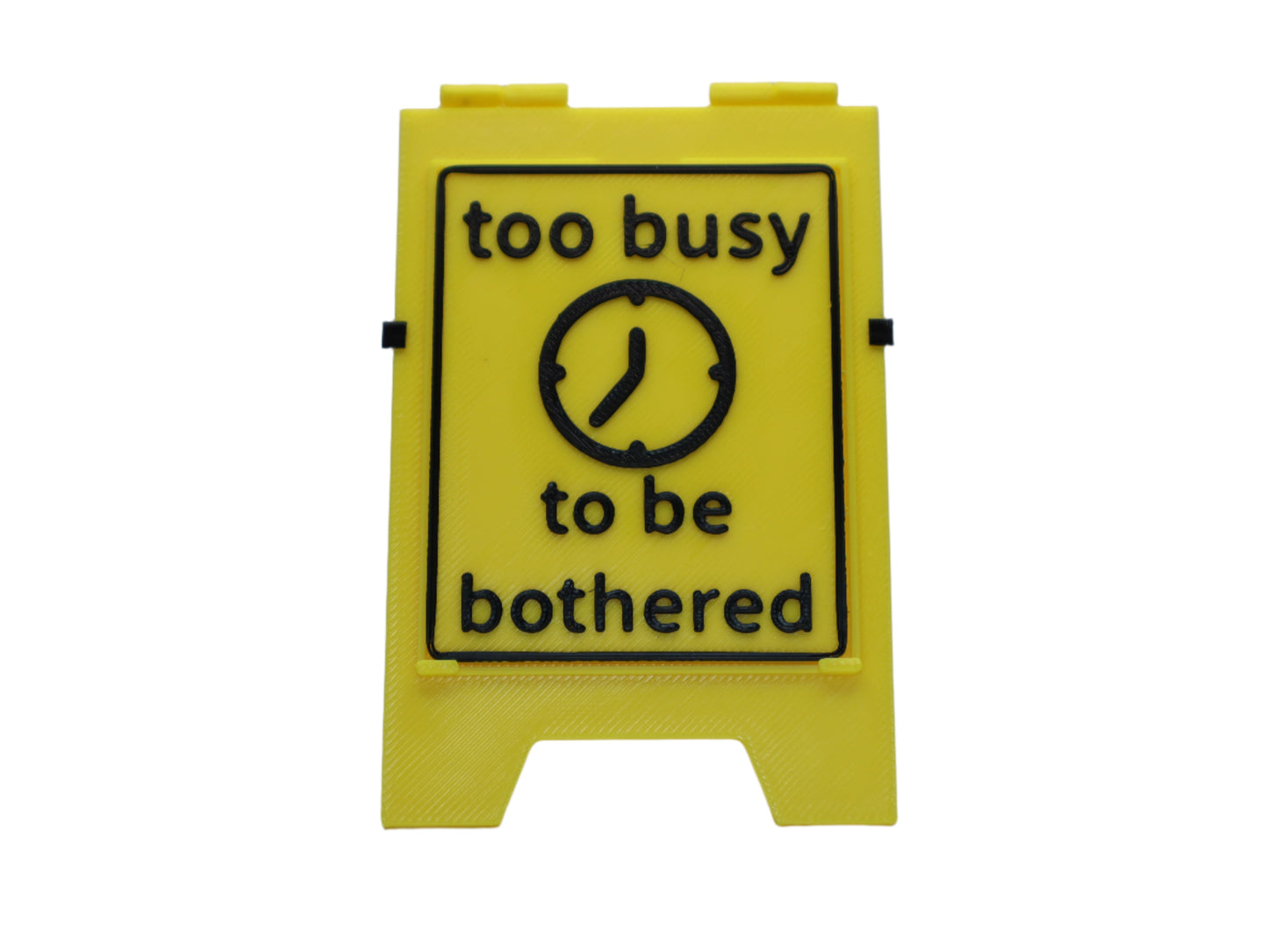 Desktop Foldable Signs: Office Humor & Desk Decor - 10 Different signs