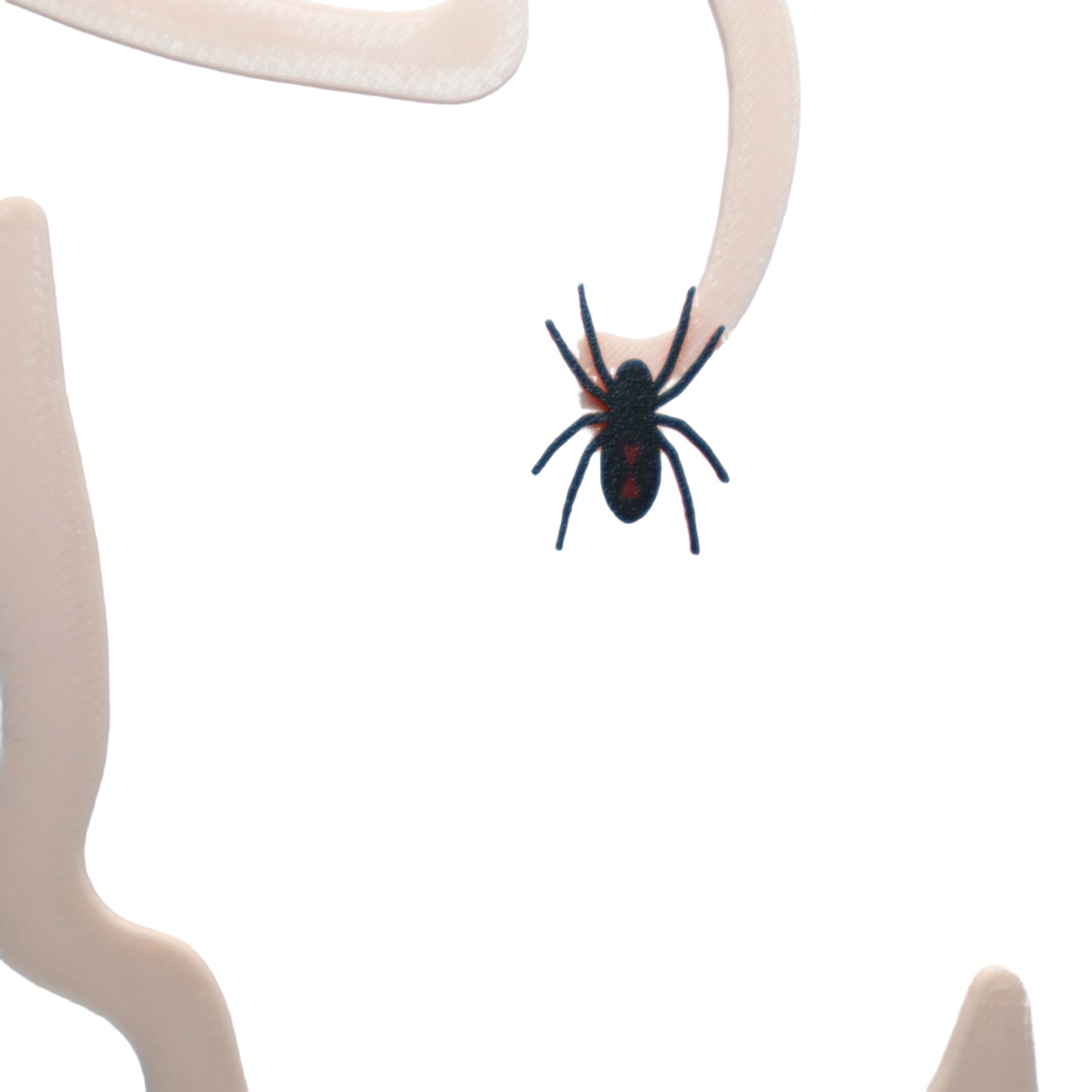 🕷️ Black Widow Vibes? These Spider Studs Are a Whole Mood 🔥🕸️ #3DPrinted #StudEarrings #CreepyCute #SpiderStyle