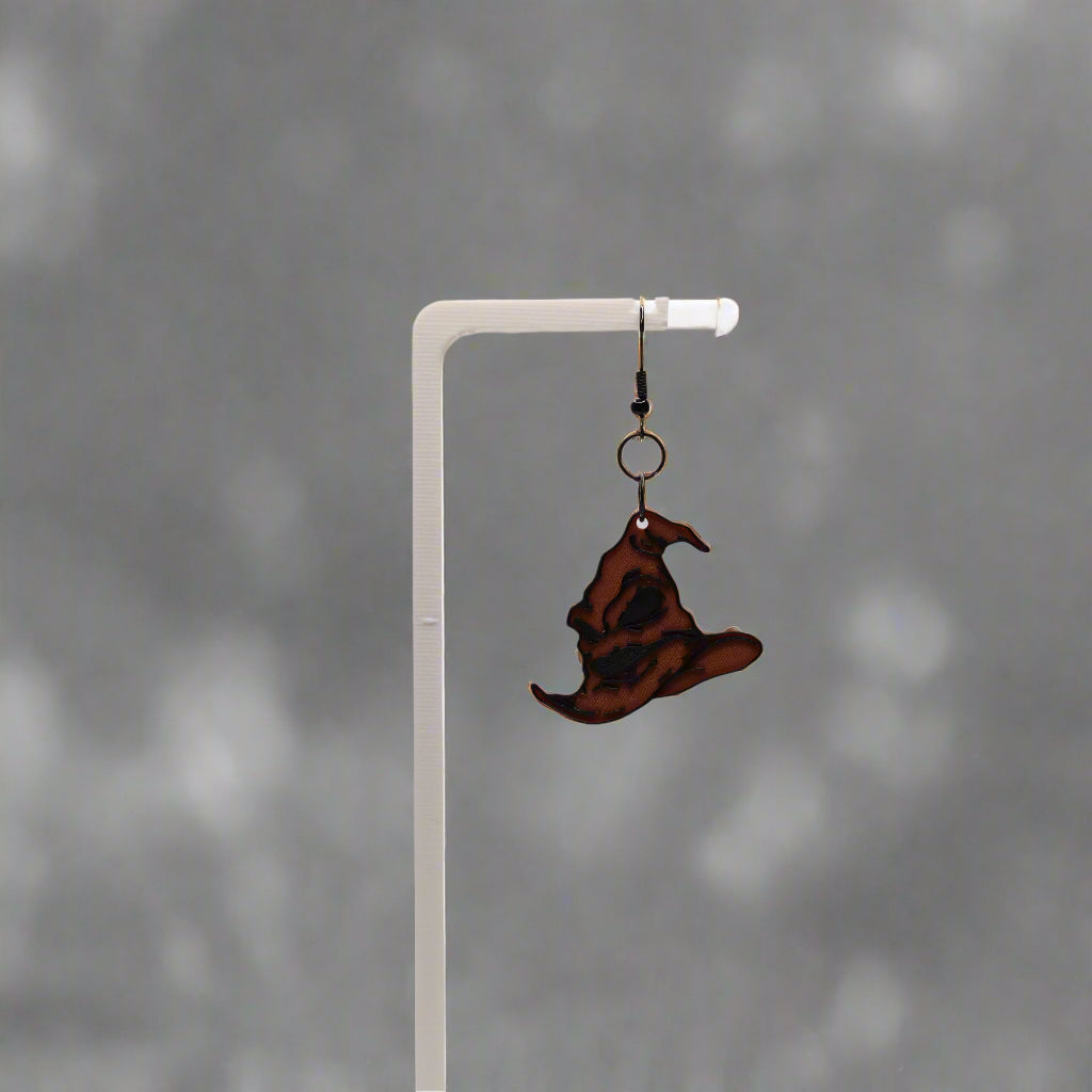 ⨠Harry Potter-Inspired Earring Collection ā Sorting Hat, Golden Snitch & Snowy Owl āØ