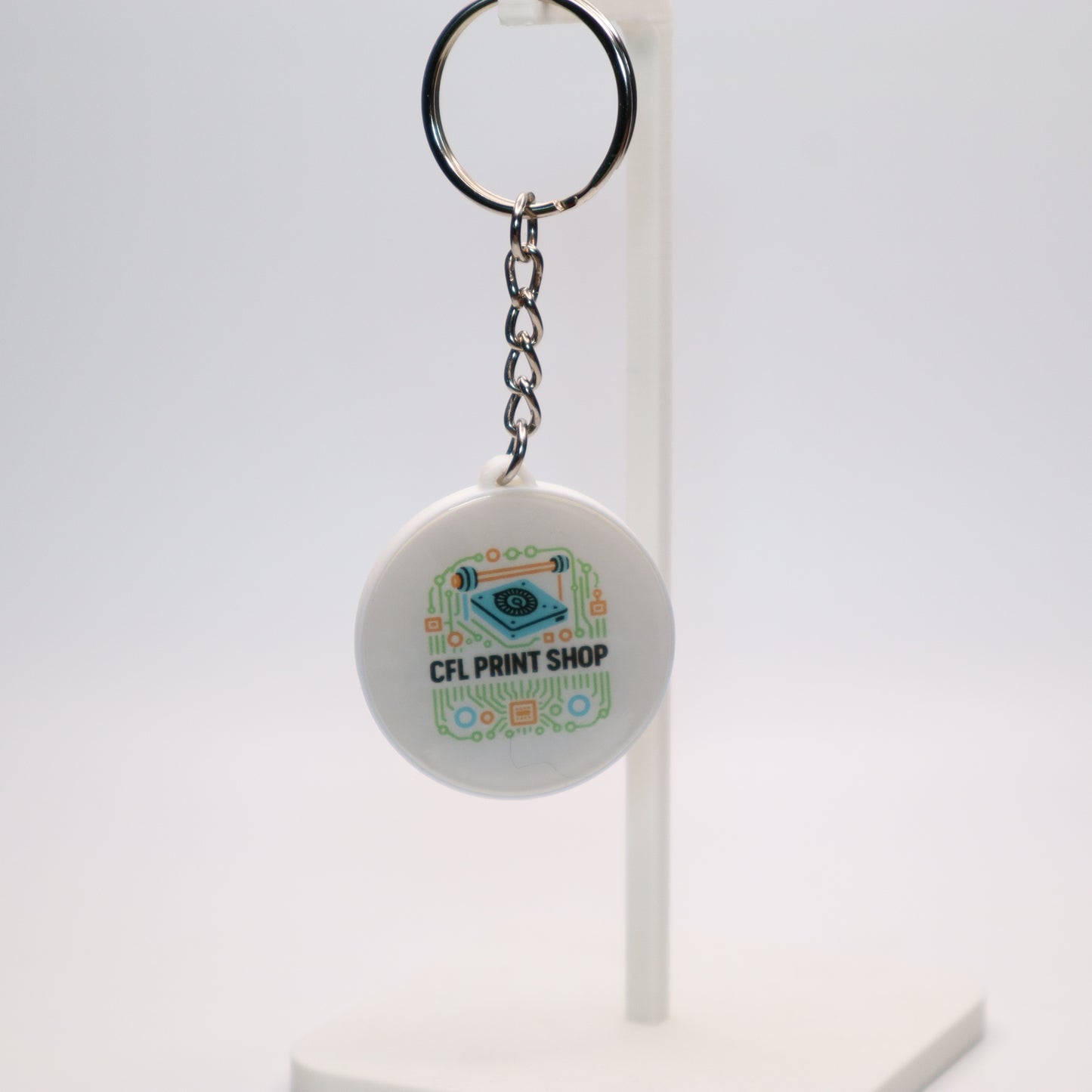 π Custom Logo Keychains β Personalized Acrylic or 3D Printed | Single & Bulk Orders