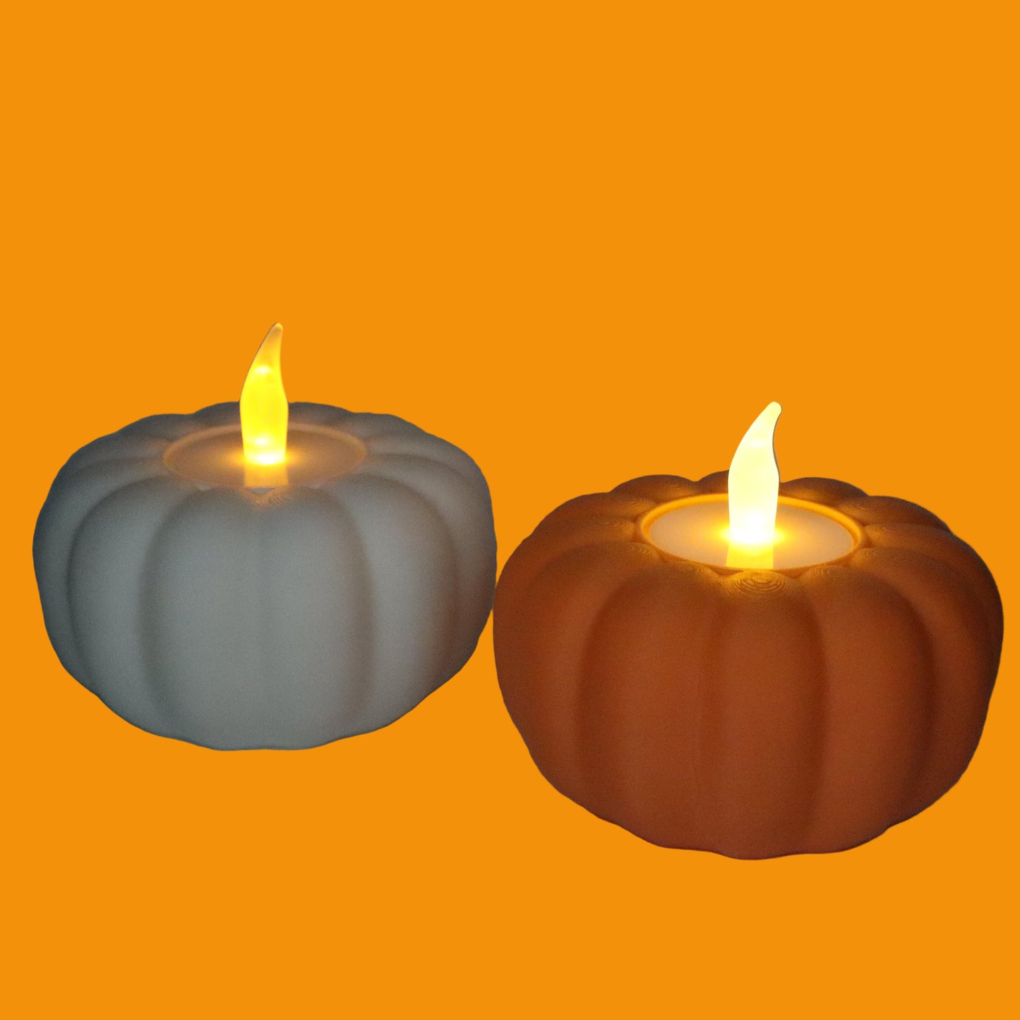 π Halloween LED Flameless Candle Lights β Ghosts, Pumpkins & Spooky Designs π»β¨