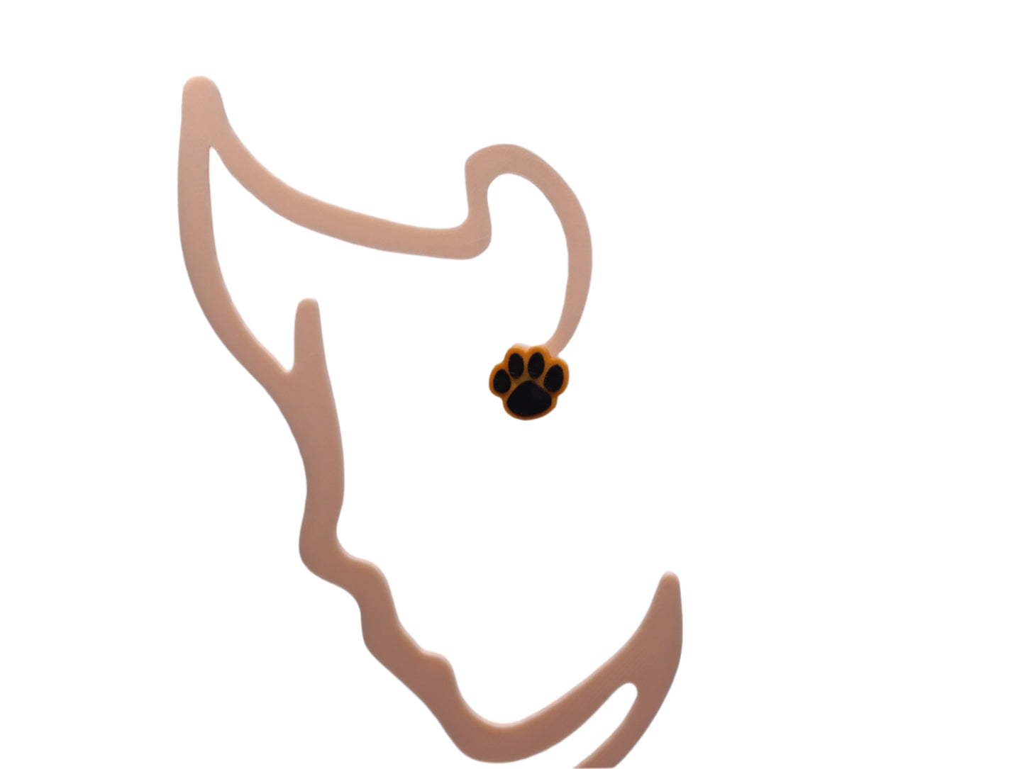 Dog Paw Stud Earrings - Cute & Unique Pet Lover Gift