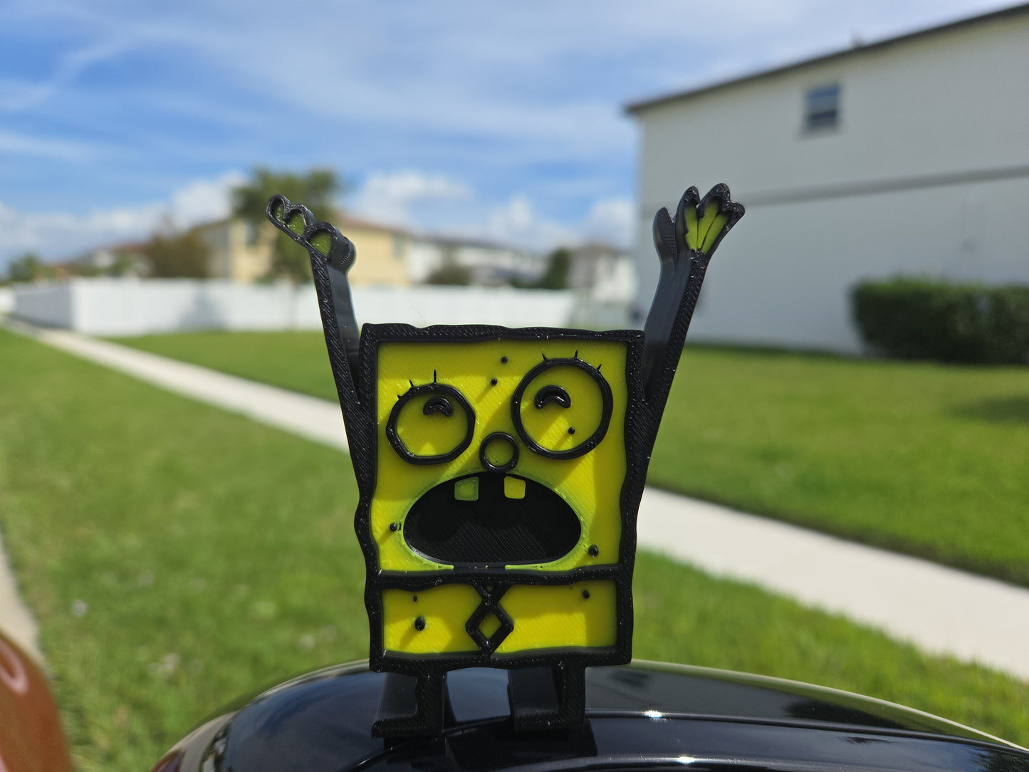 Doodlebob Inspired Pencil, Pen, and Marker Holder