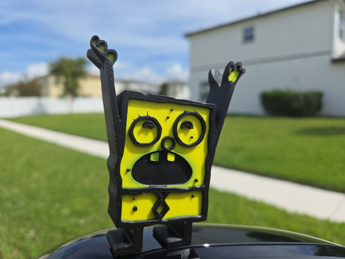 Doodlebob Inspired Pencil, Pen, and Marker Holder