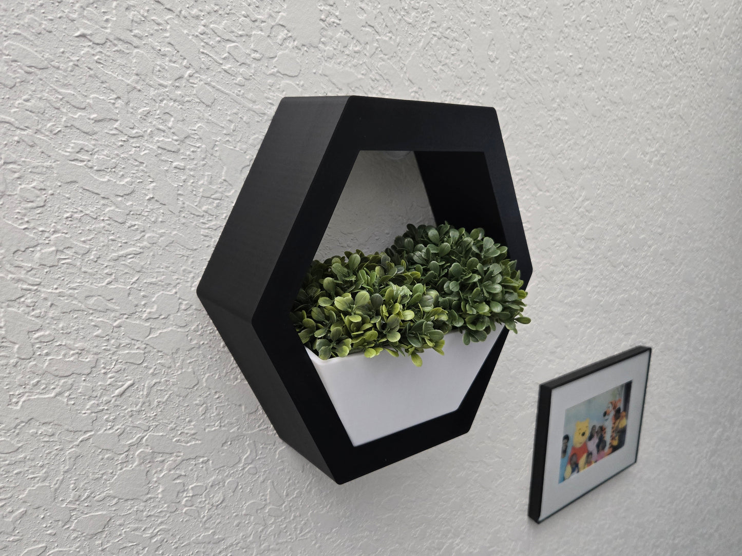 ✨ Shine & Vine – Decorative Wall Shelf with Soft Glow 🌿