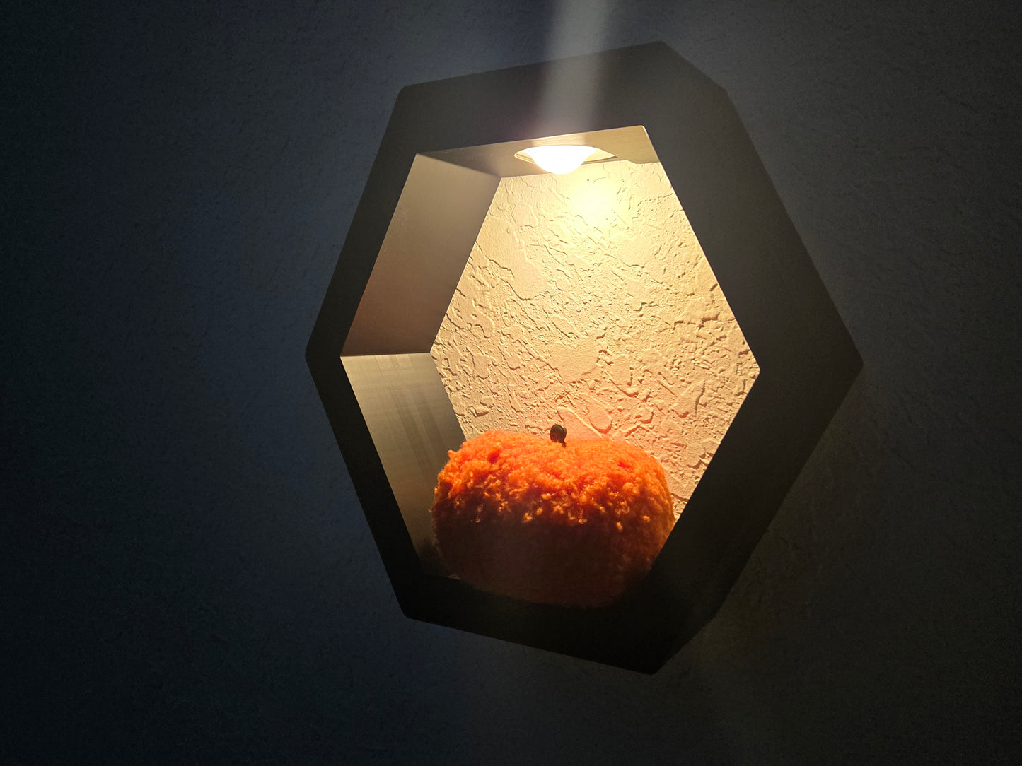 ✨ Shine & Vine – Decorative Wall Shelf with Soft Glow 🌿