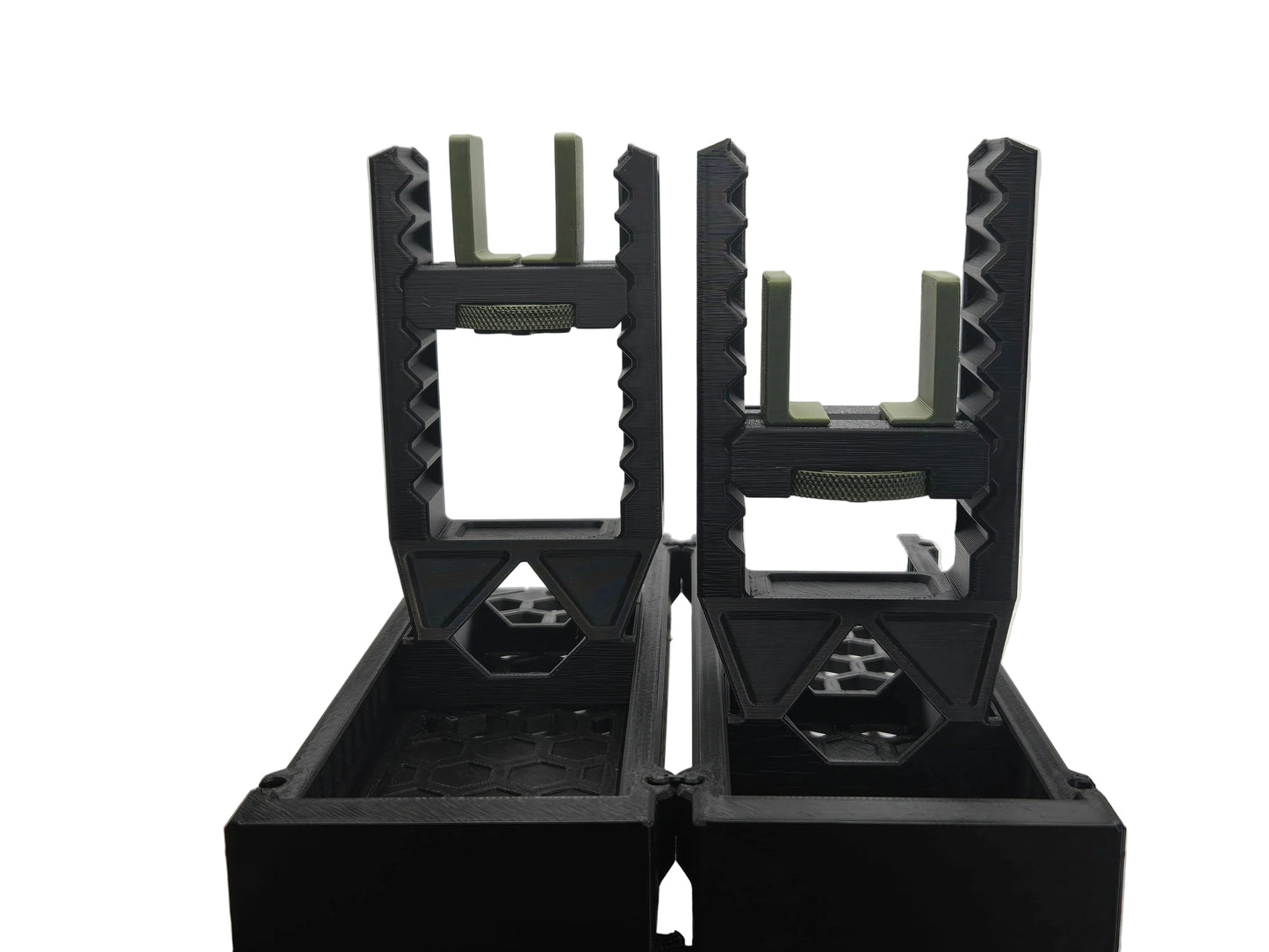🔒⚡ Universal Quick Access Safe Stand | Modular Adjustable Rack Organizer 🖤