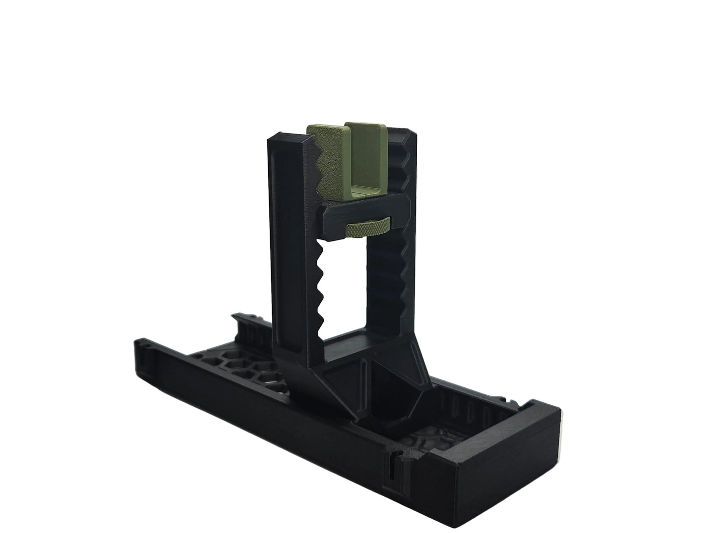 🔒⚡ Universal Quick Access Safe Stand | Modular Adjustable Rack Organizer 🖤