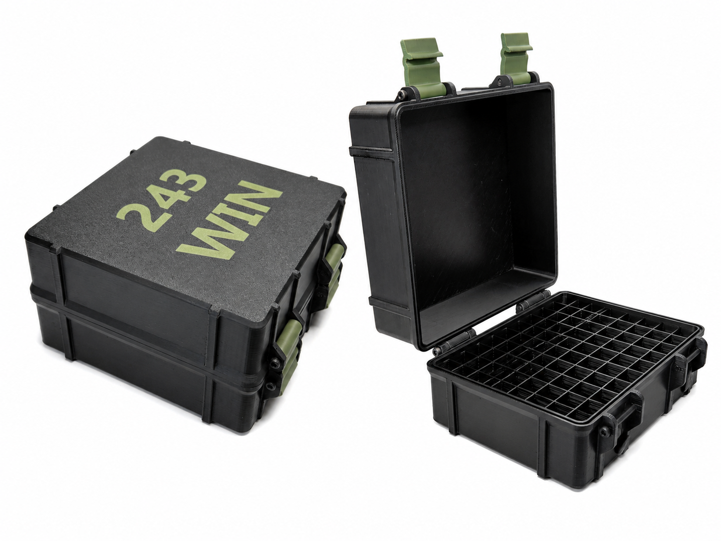 🧰 100 Slot Ammo Storage Organizer Case | 🔒 Snap-Lock Storage Box | 🎯 Range Gear Storage | 🚀 New Variations Added Regularly