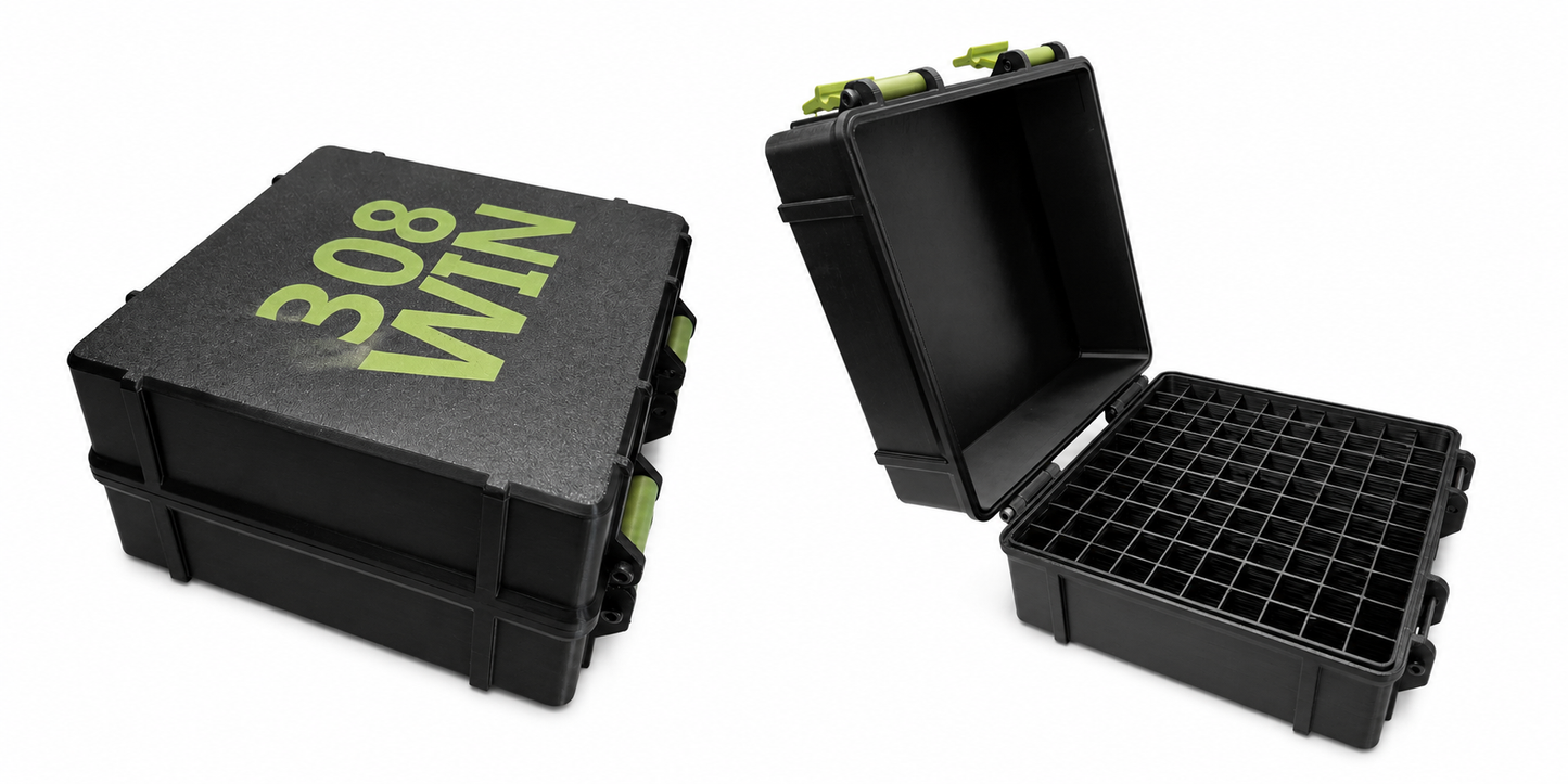 🧰 100 Slot Ammo Storage Organizer Case | 🔒 Snap-Lock Storage Box | 🎯 Range Gear Storage | 🚀 New Variations Added Regularly