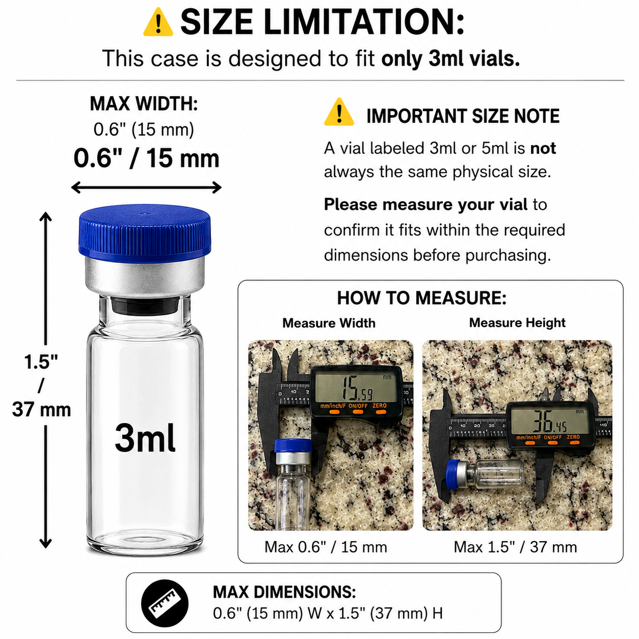 🧬📦 Airtight GLP / Peptide Storage Cases – Compact & Multi-Vial Options 📦🧬