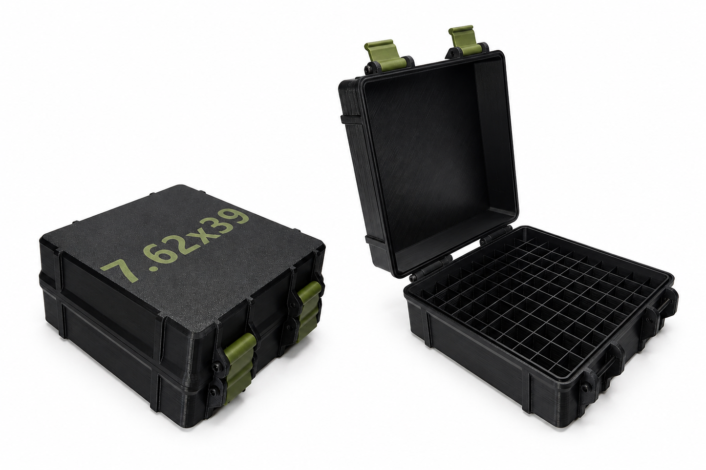 🧰 100 Slot Organizer Case | 🔒 Snap-Lock Storage Box | 🎯 Range Gear Storage