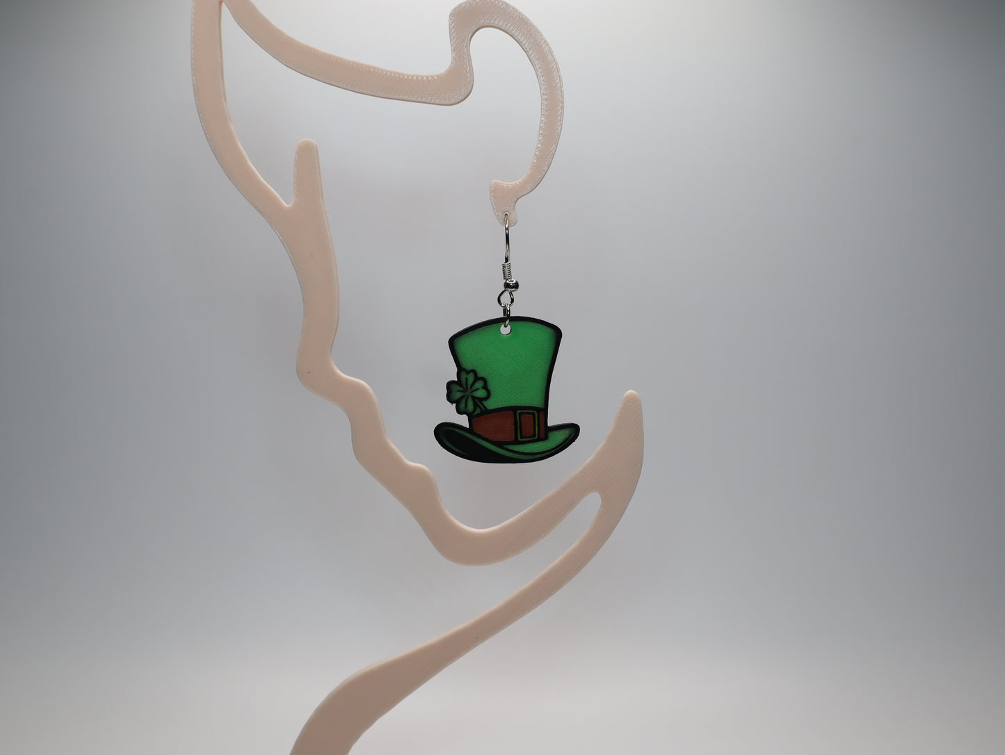 Leprechaun Hat - Saint Patrick's Day Earrings