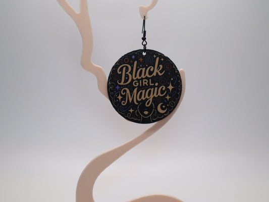 Black Girl Magic Earrings