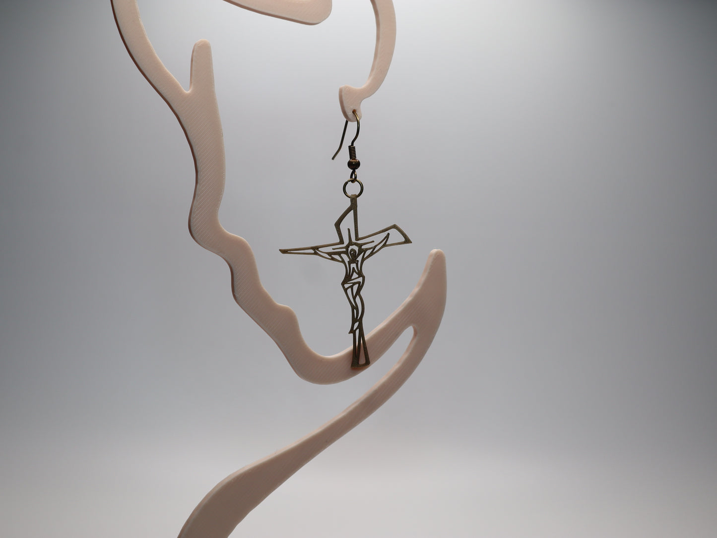 Timeless Crucifix Earring