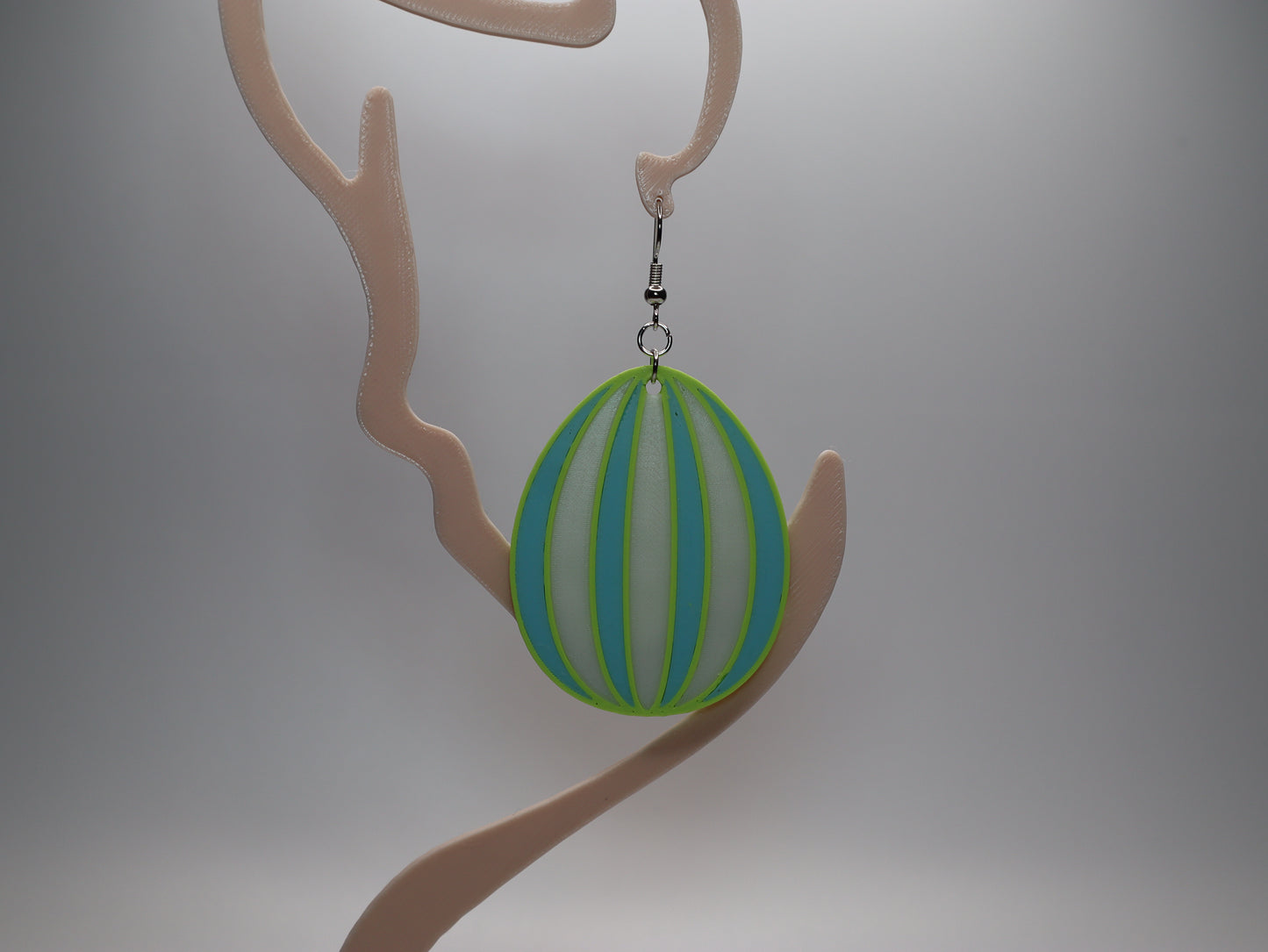 Celebrate the Season: Unique 3D Printed Easter Egg Earrings