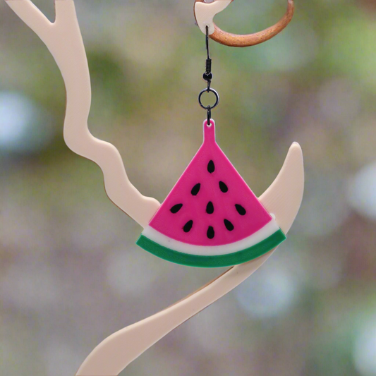Watermelon Slice Earrings