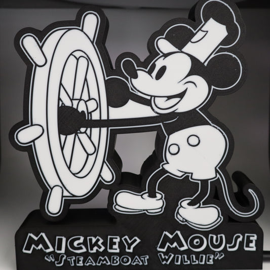 Vintage Steamboat Willie Lightbox