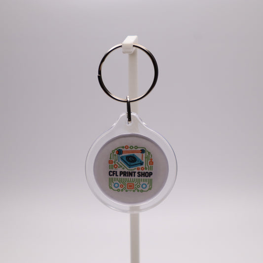 🔑 Custom Logo Keychains – Personalized Acrylic or 3D Printed | Single & Bulk Orders
