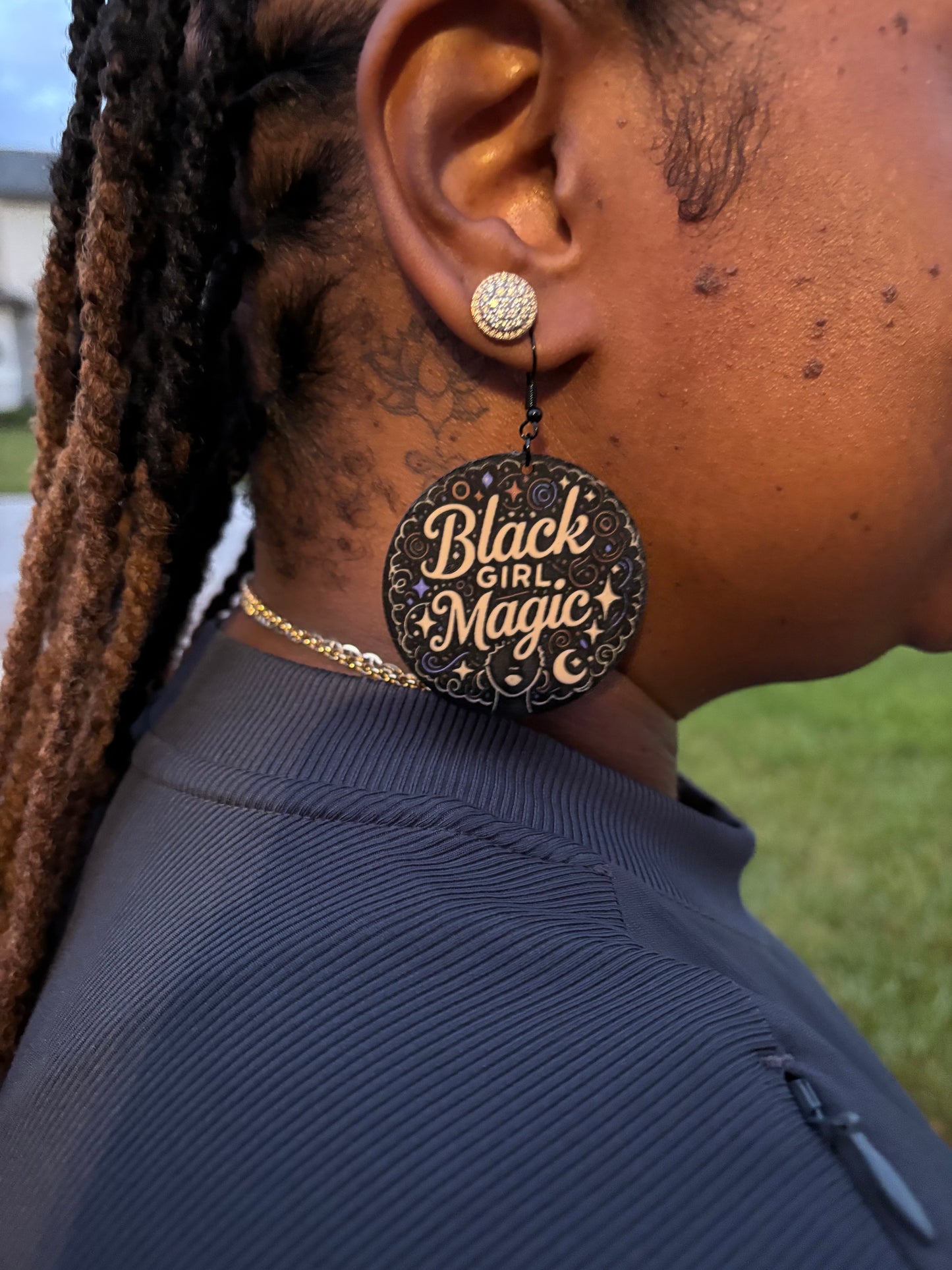 Black Girl Magic Earrings