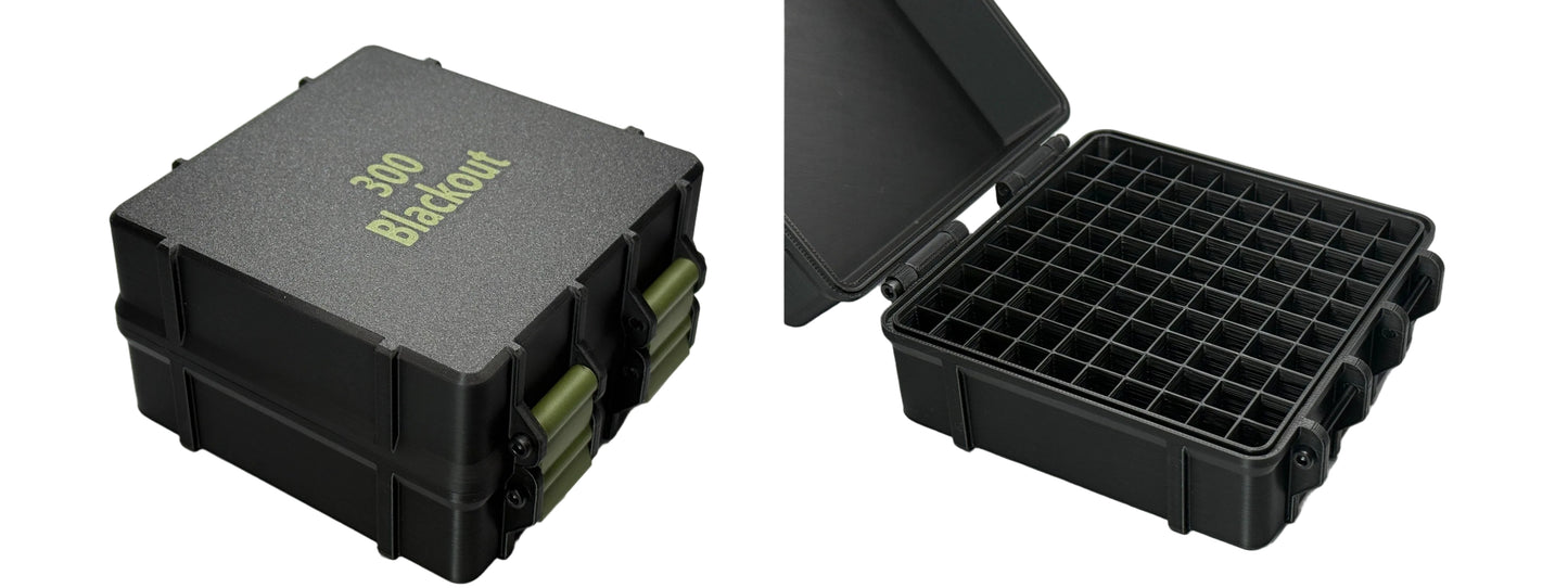 🧰 100 Slot Organizer Case | 🔒 Snap-Lock Storage Box | 🎯 Range Gear Storage
