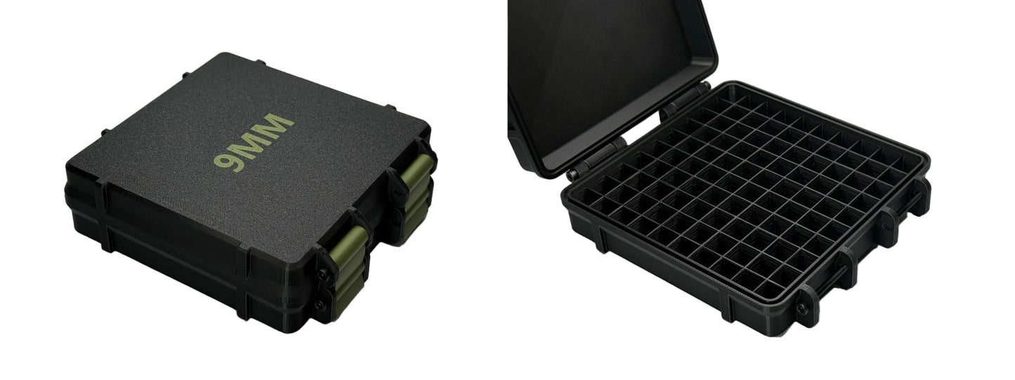 🧰 100 Slot Organizer Case | 🔒 Snap-Lock Storage Box | 🎯 Range Gear Storage