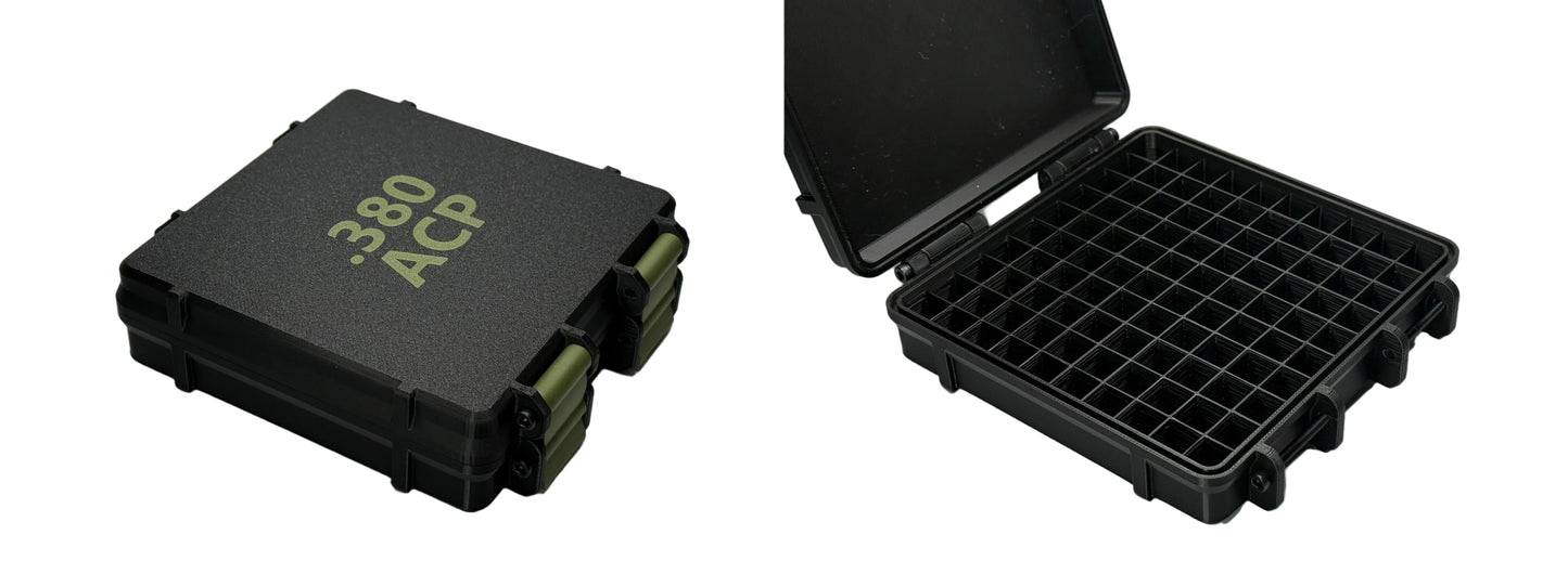 🧰 100 Slot Organizer Case | 🔒 Snap-Lock Storage Box | 🎯 Range Gear Storage