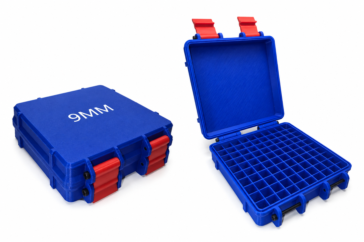 🧰 100 Slot Organizer Case | 🔒 Snap-Lock Storage Box | 🎯 Range Gear Storage